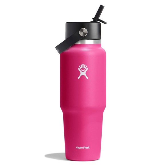 Hydro Flask Other - Hydro Flask 32oz Wide Mouth Water Bottle Flex Straw Cap New